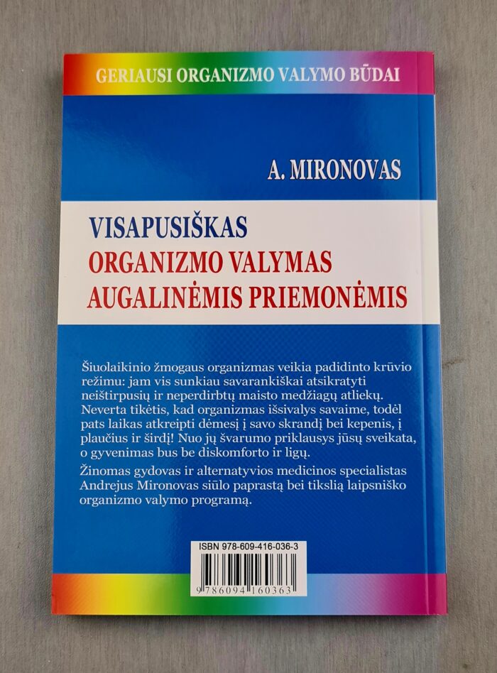 Visapusiškas organizmo valymas augalinėmis priemonėmis - Image 2