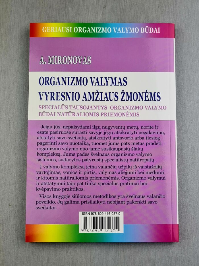 Organizmo valymas vyresnio amžiaus žmonėms - Image 2