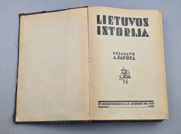 Lietuvos istorija 1936 m. leidimas