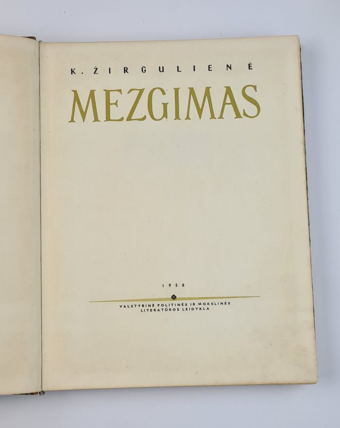 Mezgimas 1958m. - Image 3