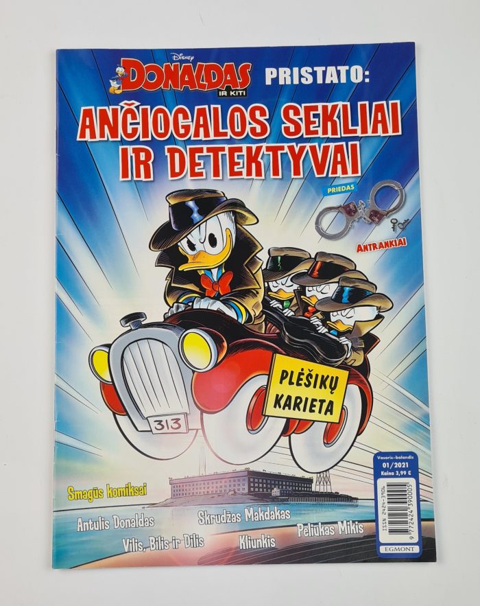 Donaldas ir kiti. Nr. 1/2021. Ančiogalos sekliai ir detektyvai