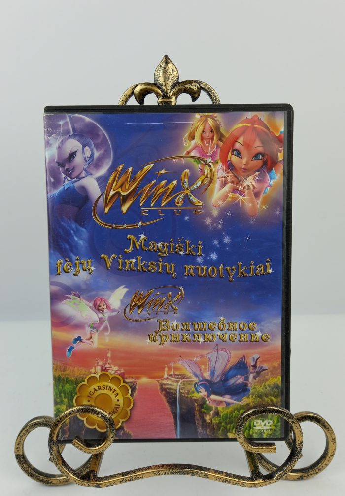 Winx: Magiški fėjų Vinksių nuotykiai DVD