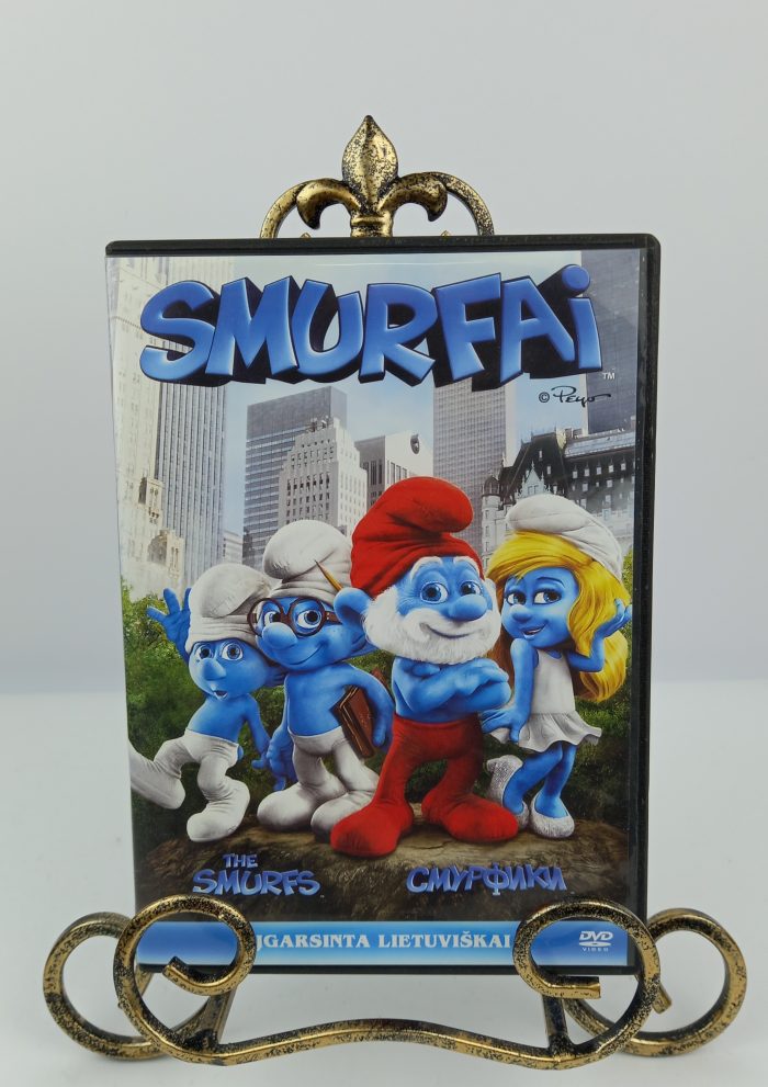 Smurfai DVD