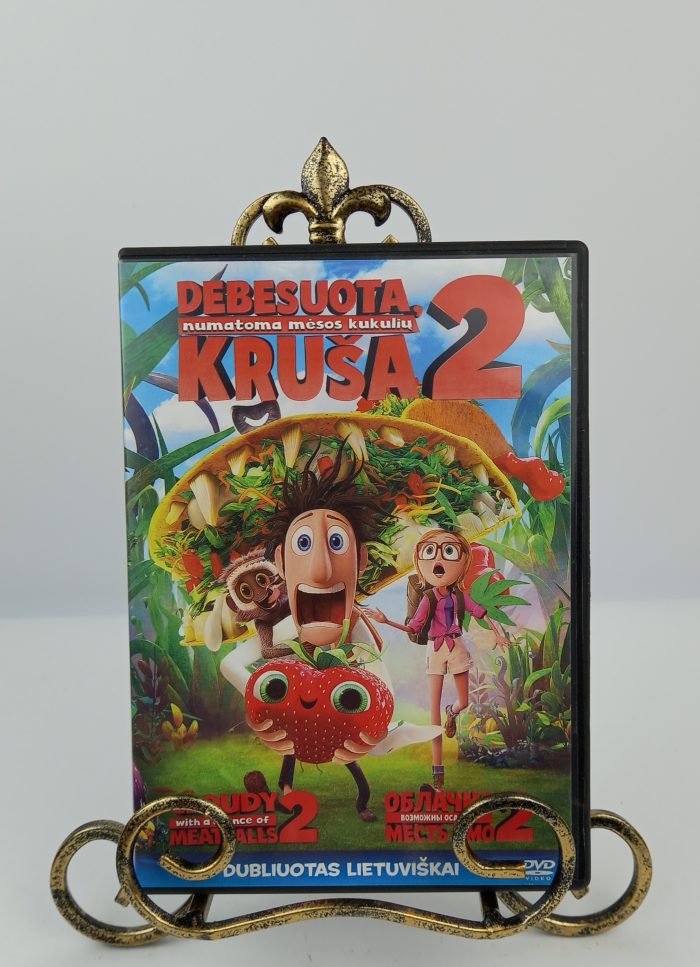 Debesuota, numatoma mėsos kukulių kruša 2 DVD