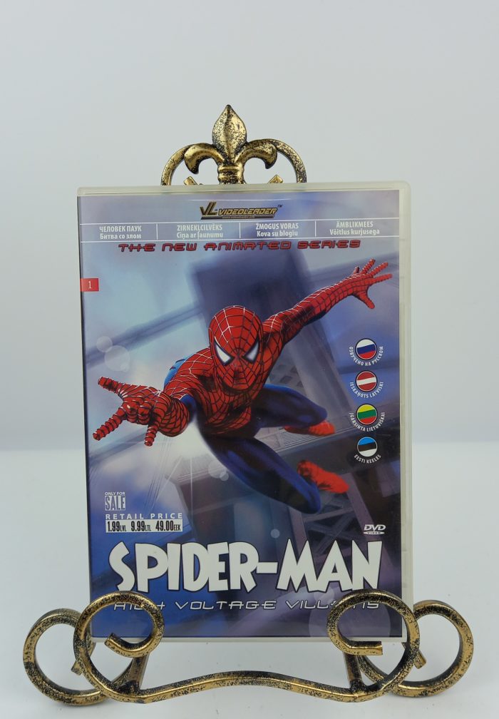 Spider-man high voltage villains DVD