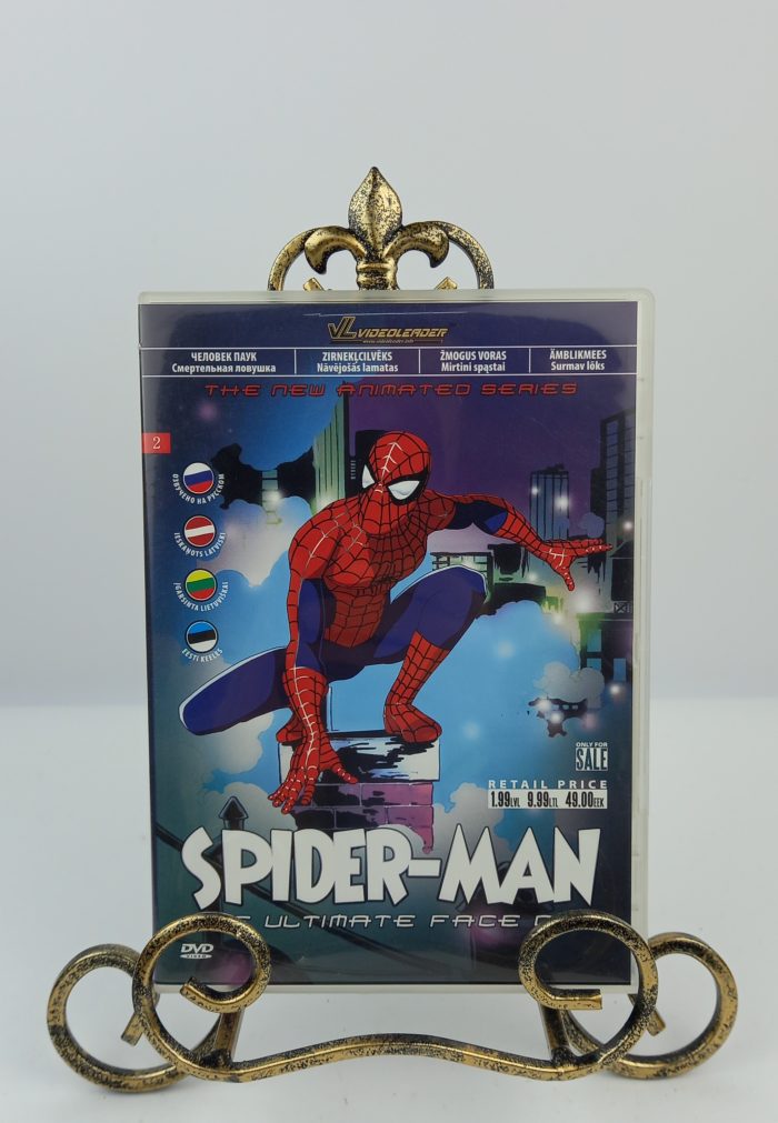 Spider-man the ultimate face off DVD