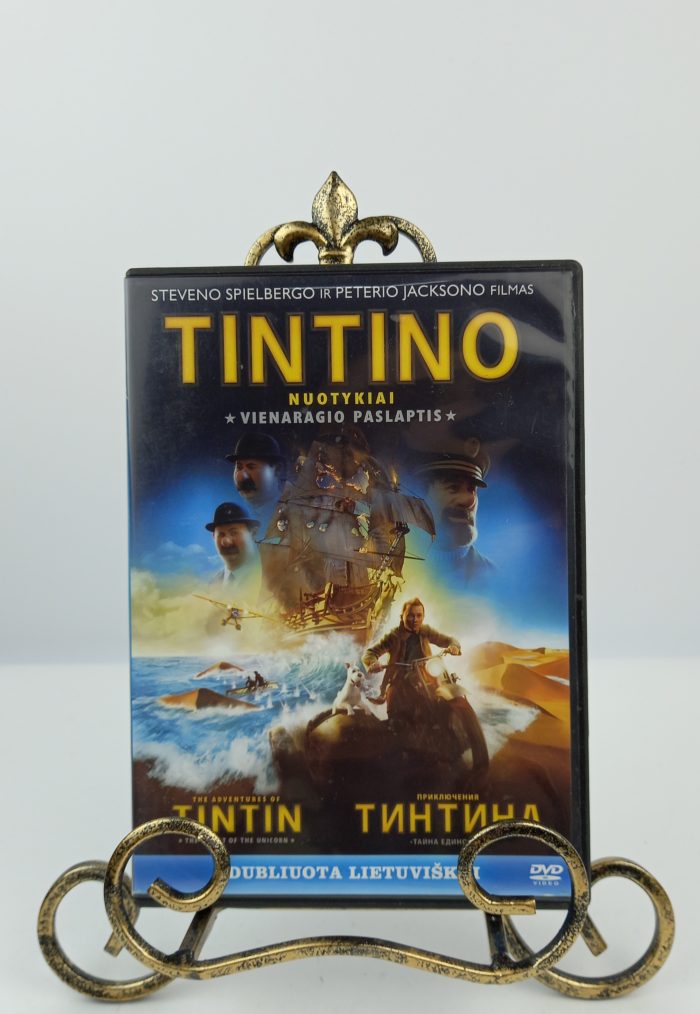 Tintino nuotykiai: vienaragio paslaptis DVD