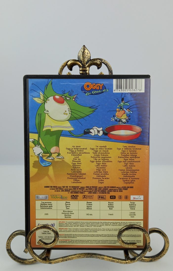 Oggy and the cockroaches: the time machine DVD - Image 2