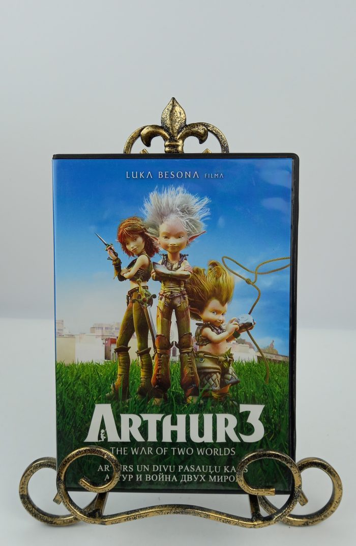 Arthur 3: the war of two worlds DVD