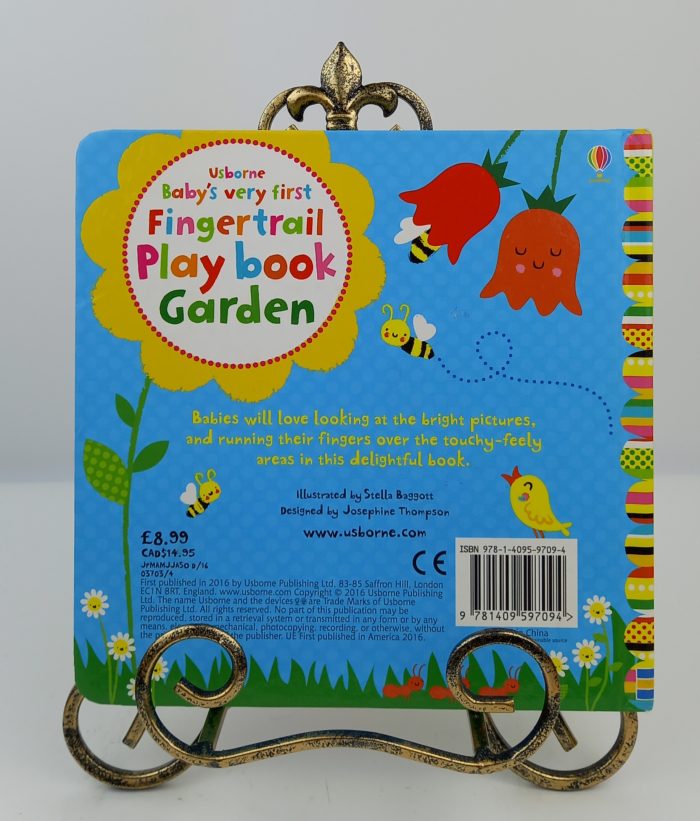 Baby's Very First Fingertrail Playbook Garden - Image 3