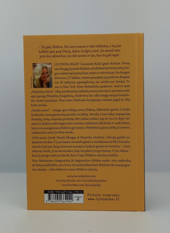 SAULĖS SESUO: Elektros istorija. Septynios seserys. 6 knyga - Image 2