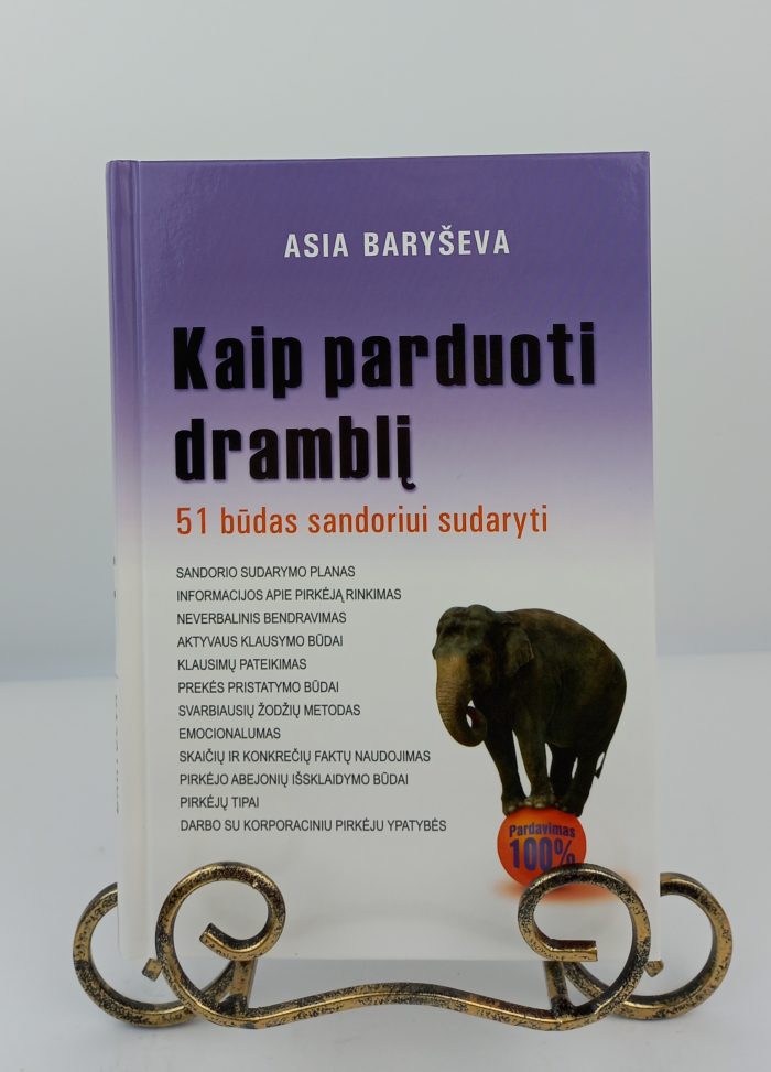 Kaip parduoti dramblį