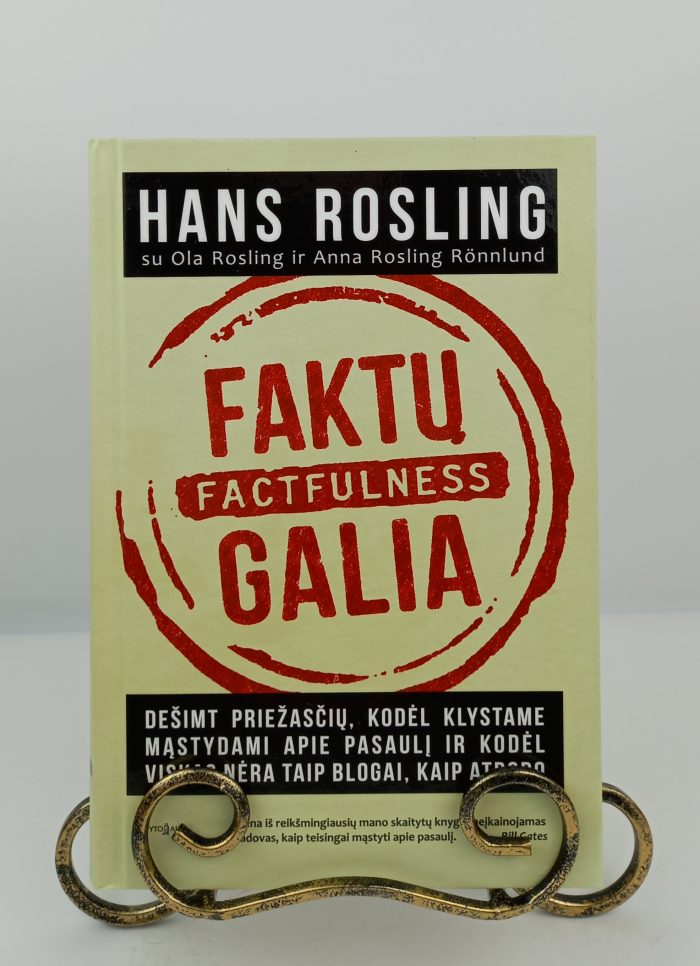 FAKTŲ GALIA. Factfulness