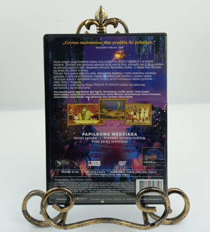 Princesė ir Varlius DVD - Image 2