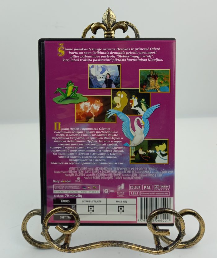 Princesė gulbė 2, Pilies paslaptis DVD - Image 2