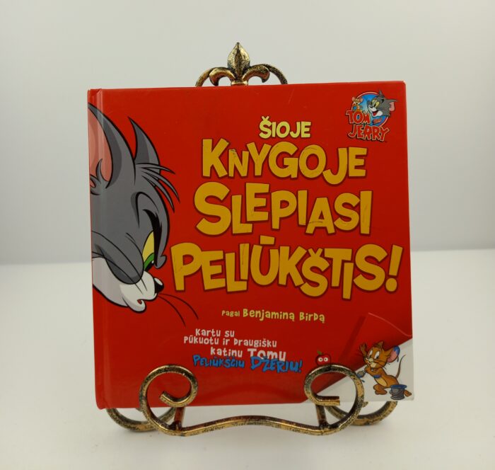 Tom & Jerry. Šioje knygoje slepiasi peliūkštis