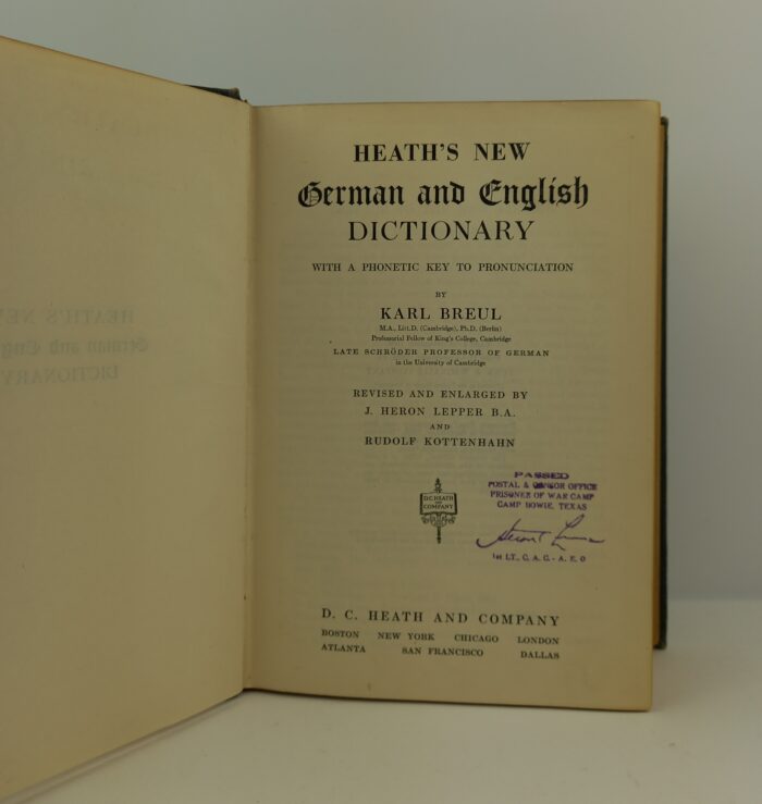 Heath's New German and English Dictionary - Image 2