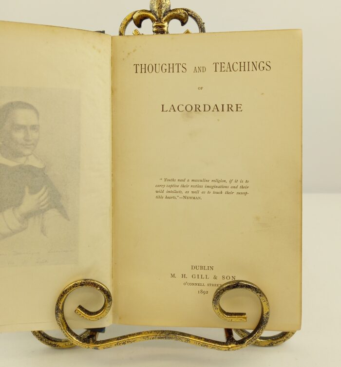 Thoughts and Teachings of Lacordaire1892m. - Image 2