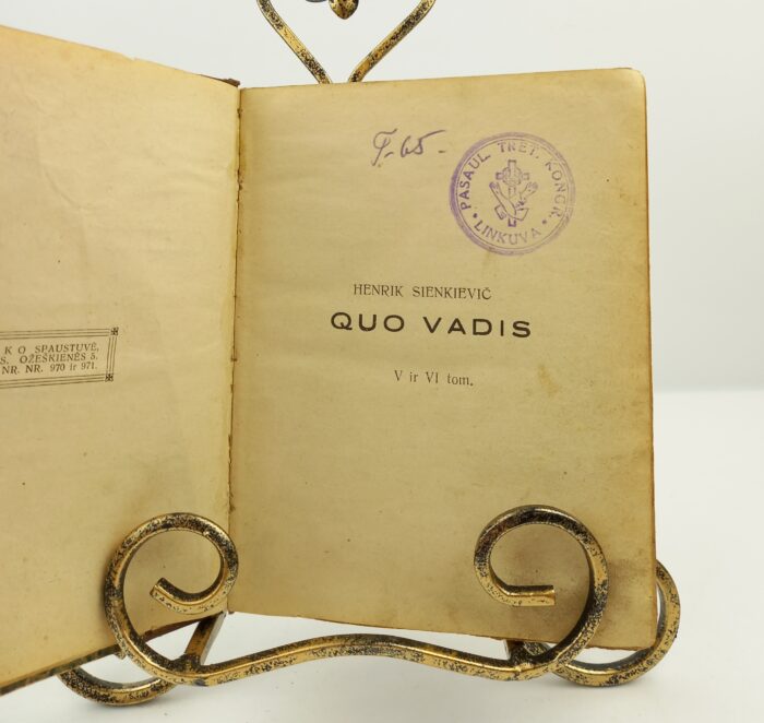 Quo Vadis V, VI tomai, 1929m. - Image 3