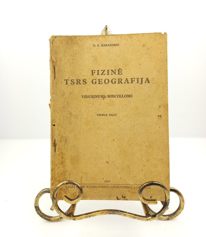 Fizinė TSRS geografija 1946m.