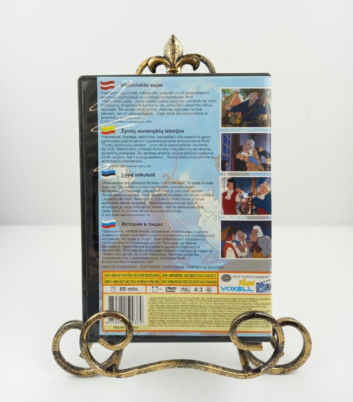 George Washington. Benjamin Franklin DVD - Image 2