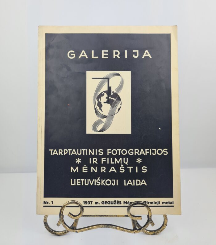 Tarptautinis fotografijos ir filmų mėnraštis Nr.1, 1937m.